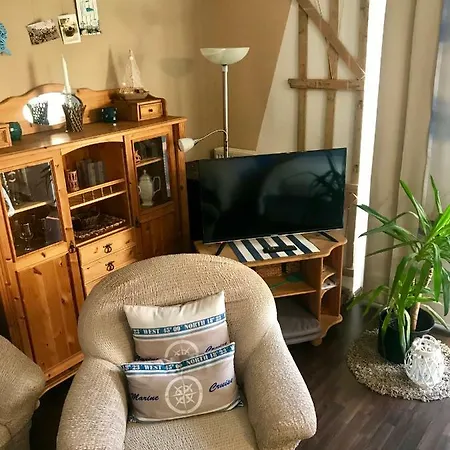 דירה Christinas Strandhus Mit Balkon Und Strandkorb Und Parkplatz *