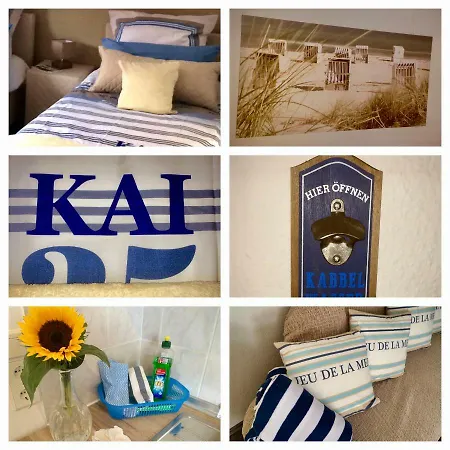 דירה Christinas Strandhus Mit Balkon Und Strandkorb Und Parkplatz