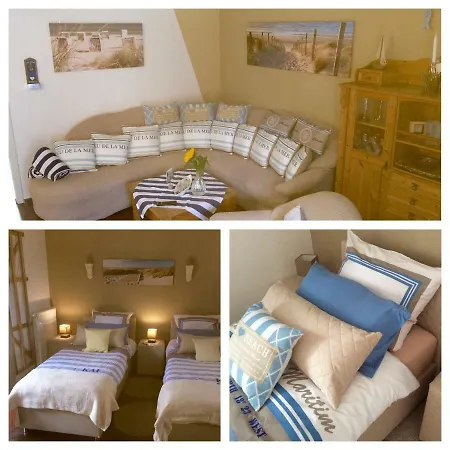 Christinas Strandhus Mit Balkon Und Strandkorb Und Parkplatz דירה *